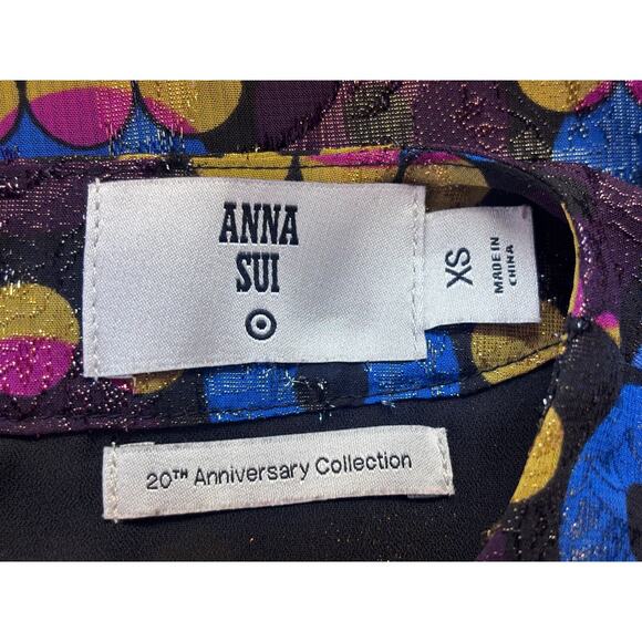 Anna Sui X Target Collab Mod Geometric Sleeveless Sheath Dress Women's XS - Picture 2 of 8